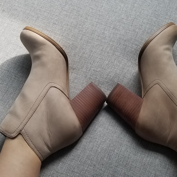 ❌SOLD⚠️Ankle Boots Beige Nubuk Aldo - Picture 5 of 5